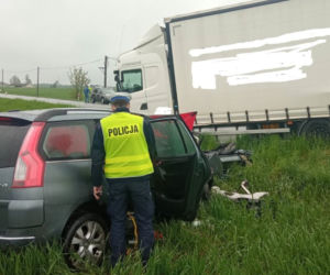 Śmiertelny wypadek w Świątnikach pod Pabianicami. Zderzyły się cztery pojazdy!  Co tam się stało?