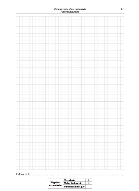 Matura 2014 matematyka poziom rozszerzony