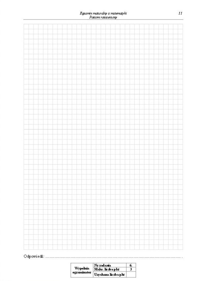 Matura 2014 matematyka poziom rozszerzony