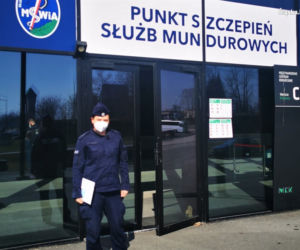 Szczepienie policjantów ze Śląska [ZDJĘCIA]