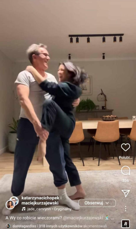 Kasia Cichopek i Maciej Kurzajewski