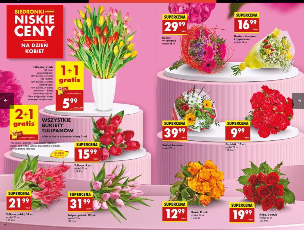 Dzień Kobiet - oferty z gazetrk