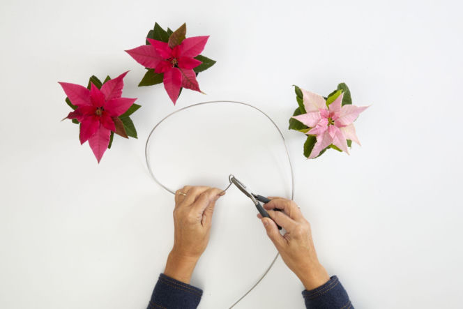 Gwiazda betlejemska – świąteczna zawieszka DIY