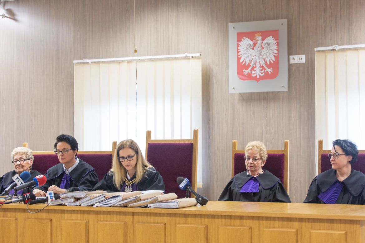 Ogłoszenie wyroku za śmierć policjanta Michała Kędzierskiego