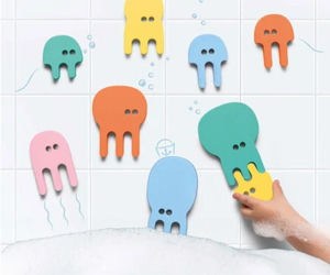 Quut: piankowe puzzle kąpielowe Quutopia Meduzy