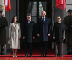 Marta Nawrocka w niecodziennej odsłonie w Rumunii. Postawiła na zaskakujące połączenie