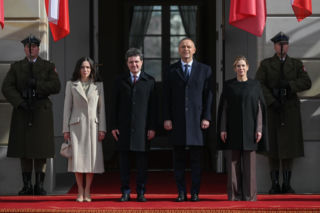 Marta Nawrocka w niecodziennej odsłonie w Rumunii. Postawiła na zaskakujące połączenie