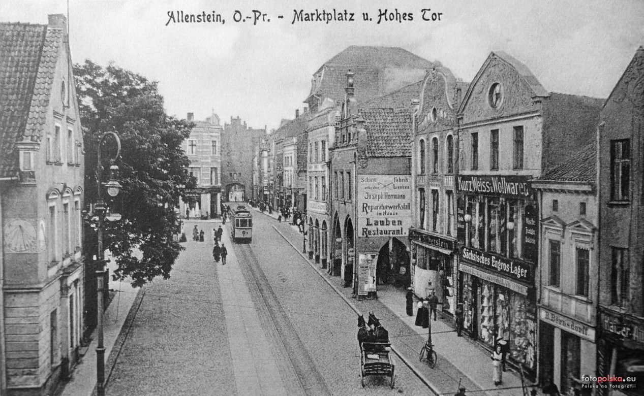 Tak dawniej wyglądała ulica Prosta w Olsztynie. Archiwalne zdjęcia pokazują, jak zmieniała się przez lata