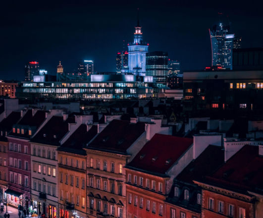 Jaka będzie Warszawa za 100 lat? Taki scenariusz przewiduje AI