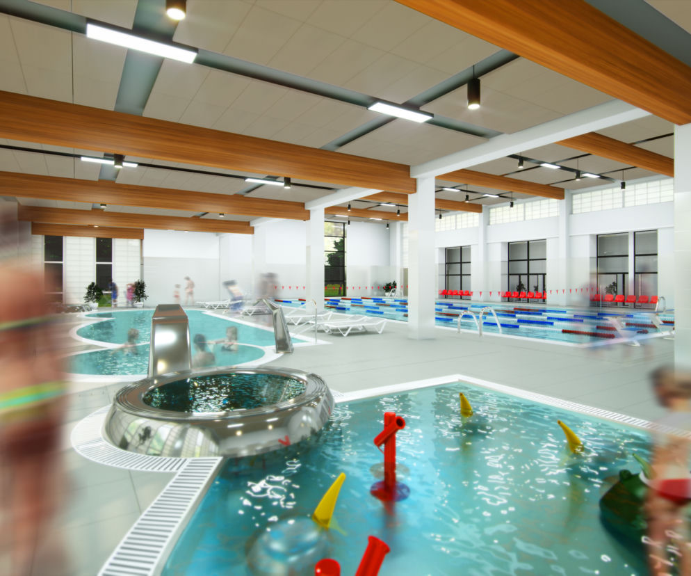 Powstaje Dzielnicowe Centrum Sportu i Rekreacji Na Kozłówce [AUDIO, WIZUALIZACJE]