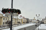 Ozdoby świąteczne oraz jarmark w Białymstoku