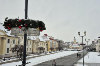 Ozdoby świąteczne oraz jarmark w Białymstoku