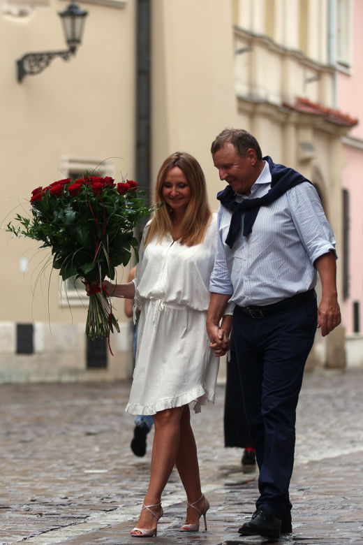 Joanna i Jacek Kurscy świętują rocznicę ślubu. Żadna burza ich nie rozdzieli 