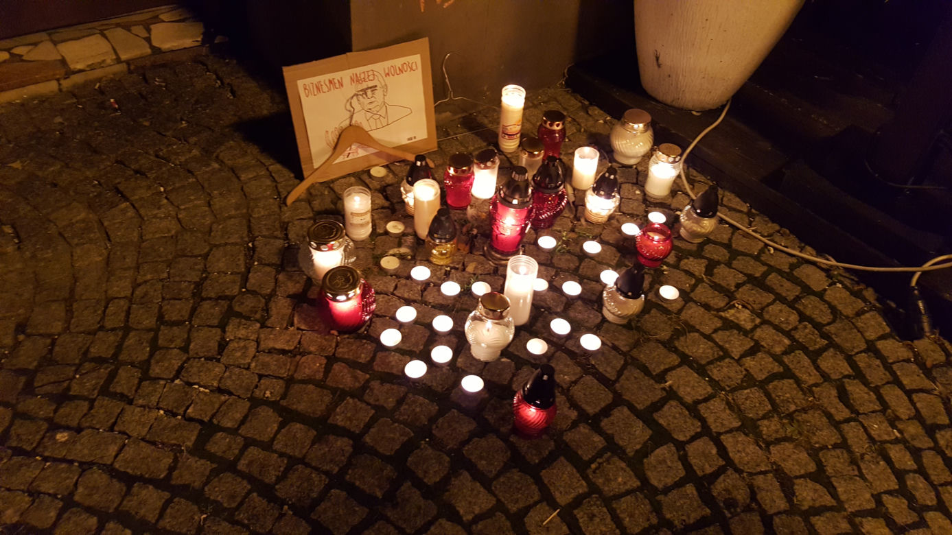 Protest mieszkańców Nowego Sącza