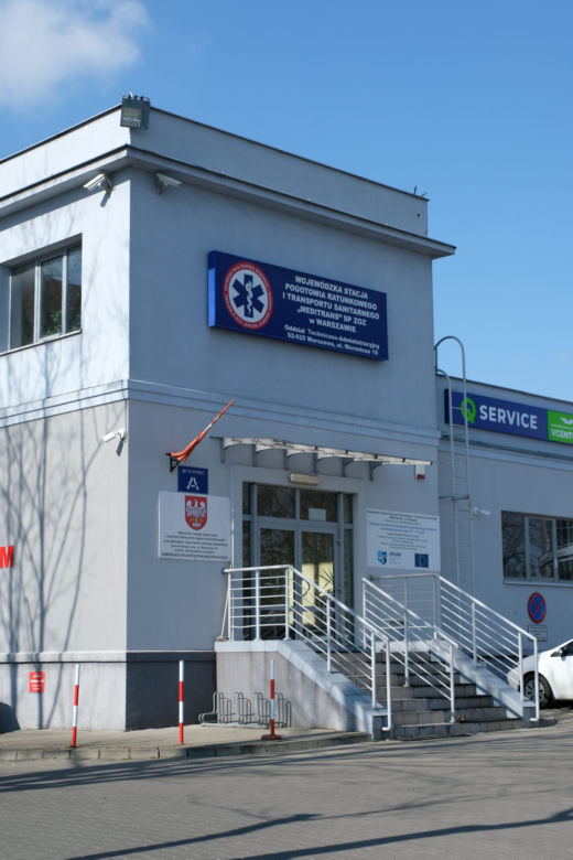 Kwarantanna ratowników na Mokotowie 