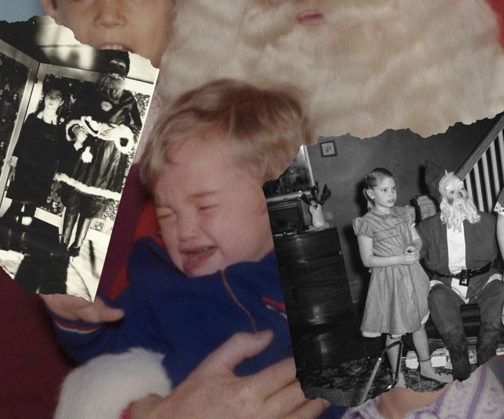 Dzisiejsze dzieci by się przestraszyły. Pokazujemy nasze zdjęcia z Mikołajami z przeszłości