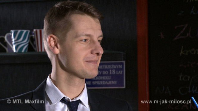 M jak miłość odc. 1065. Paweł Zduński (Rafał Mroczek)