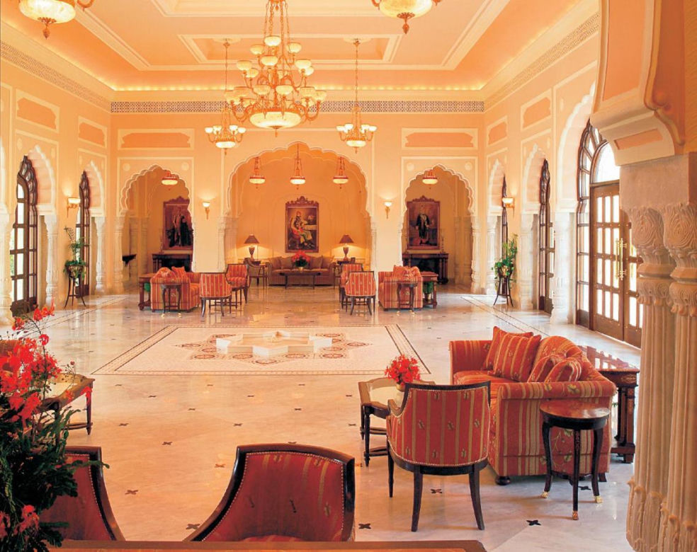 Tak wygląda najbardziej luksusowy hotel na świecie! Pałac Rambagh w Jaipurze