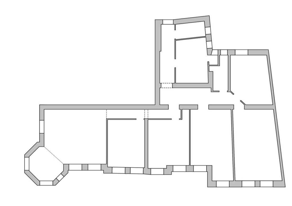Plan mieszkania w kamienicy