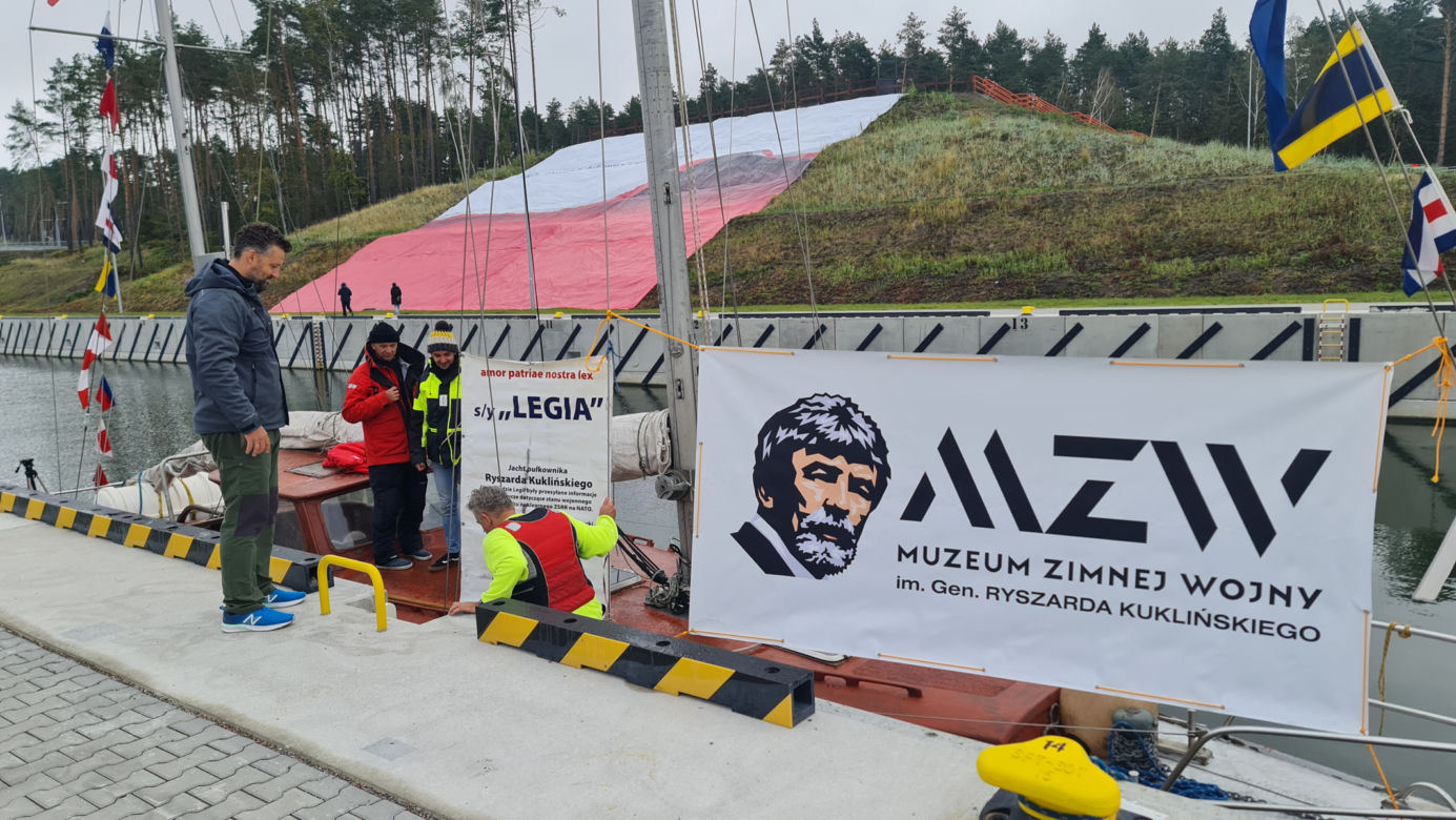 Mierzeja Wiślana. Legendarny jacht Ryszarda Kuklińskiego zapisał się w historii