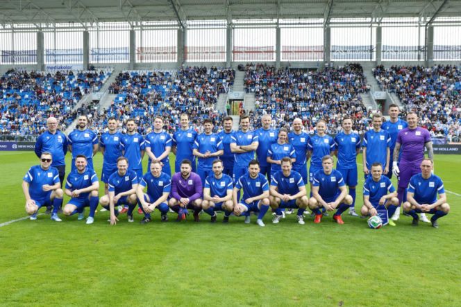 Gwiazdy na meczu TVP - Artyści