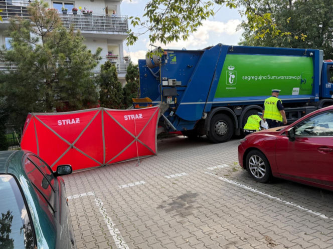 Śmiertelny wypadek w Warszawie. Nie żyje kobieta