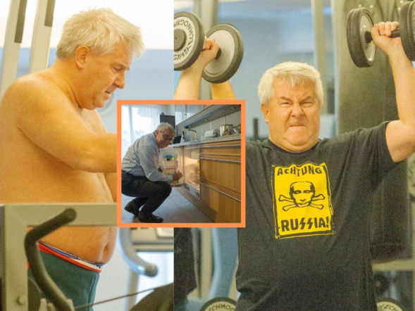 Ojciec nowego gwiazdora FAME pokazuje ciało i mieszkanie. Sportowe perypetie Ryszarda Czarneckiego