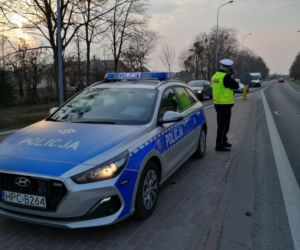 Policjanci z grupy Speed na trasie śmierci koło Torunia. Zdjęcia z akcji