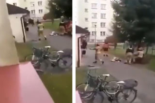 Dramat w Sanoku. Zabarykadował się w domu i zabił matkę. Potem zaatakował policjantów 