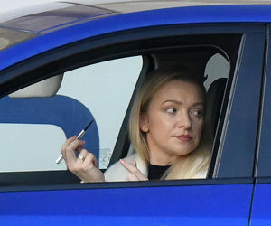 Basia Kurdej-Szatan w aucie robi się na bóstwo