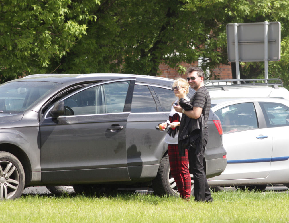 Doda miała wypadek. Polonez staranował jej audi Q7