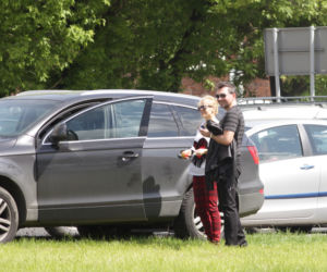 Doda miała wypadek. Polonez staranował jej audi Q7