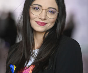 Adriana Kalska na prezentacji ramówki TVN7 wiosna 2022