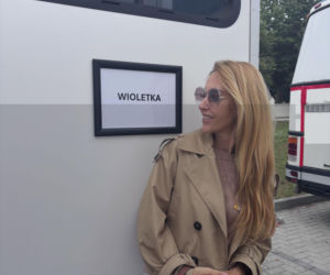 Ranczo 11 sezon. Wioletka (Magdalena Waligórska) na planie w Jeruzalu