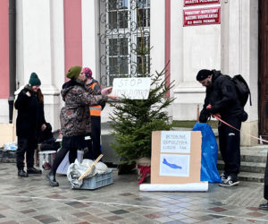 Pikieta os. maltańskie na placu kolegiacki 12.2025