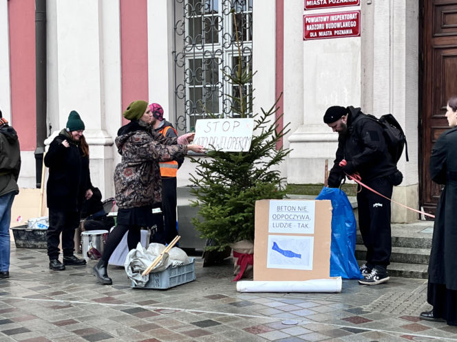 Pikieta os. maltańskie na placu kolegiacki 12.2025
