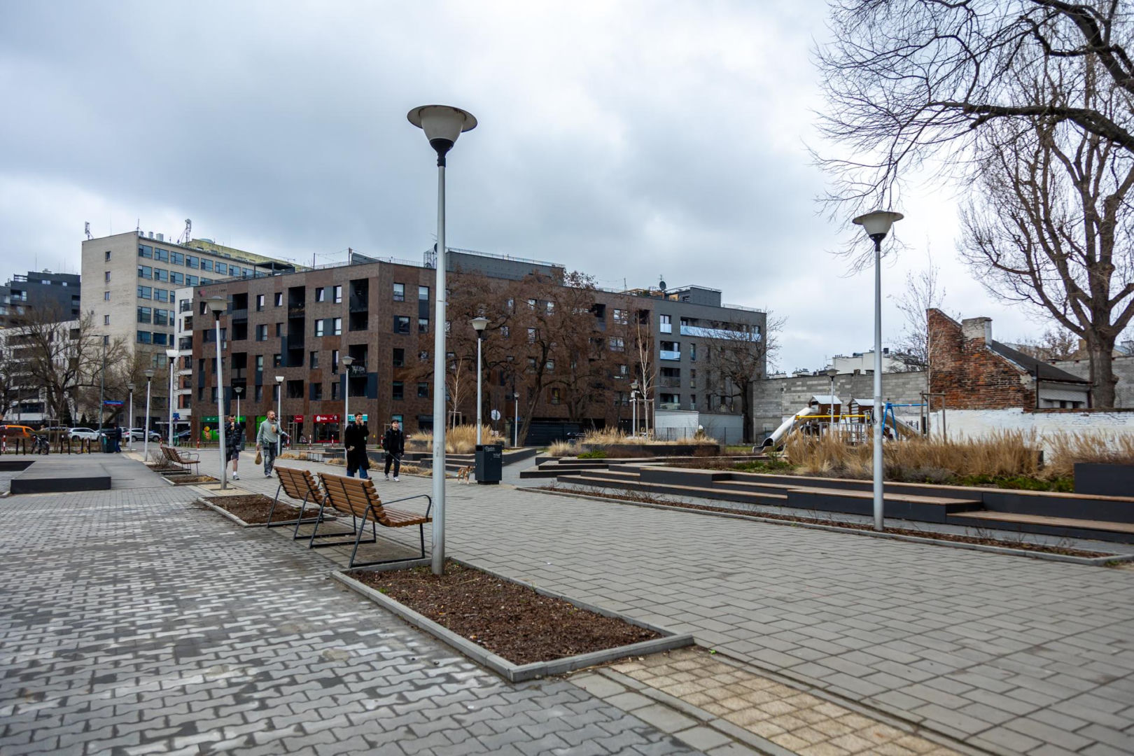 Centrum Lokalne Kamionek w Warszawie wiosną 2026 r.