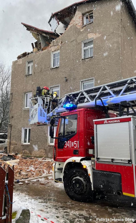 Doprowadził do wybuchu gazu w budynku. Miał 3 promile 
