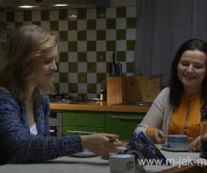 M jak miłość. Natalka (Marcjanna Lelek), matka Franka (Jowita Budnik)