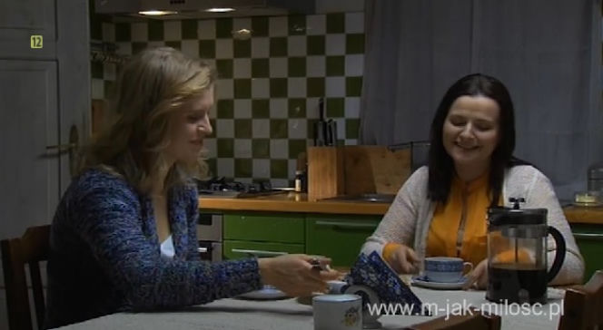 M jak miłość. Natalka (Marcjanna Lelek), matka Franka (Jowita Budnik)