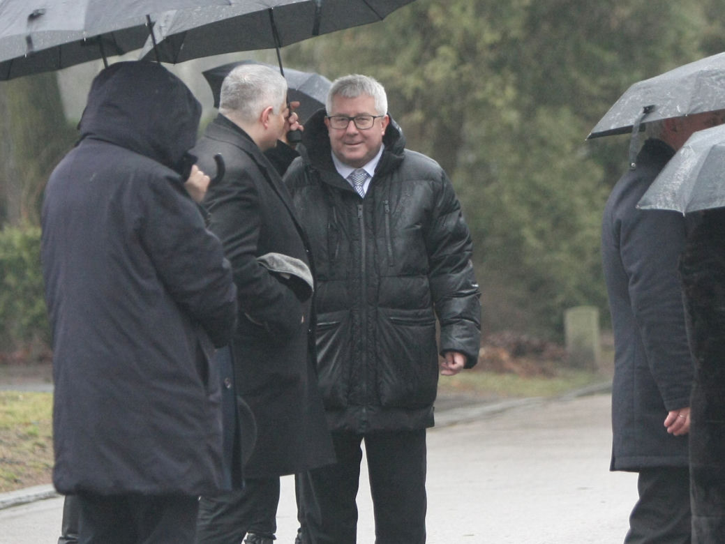Jarosław Kaczyński na obchodach miesięcznicy smoleńskiej