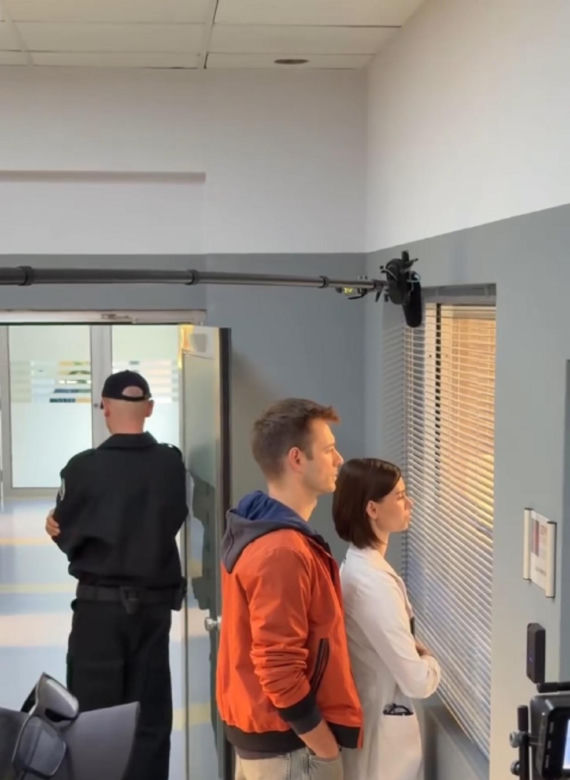 Na dobre i na złe nowy sezon na planie. Mario (Marcin Korcz), Blanka (Pola Gonciarz)