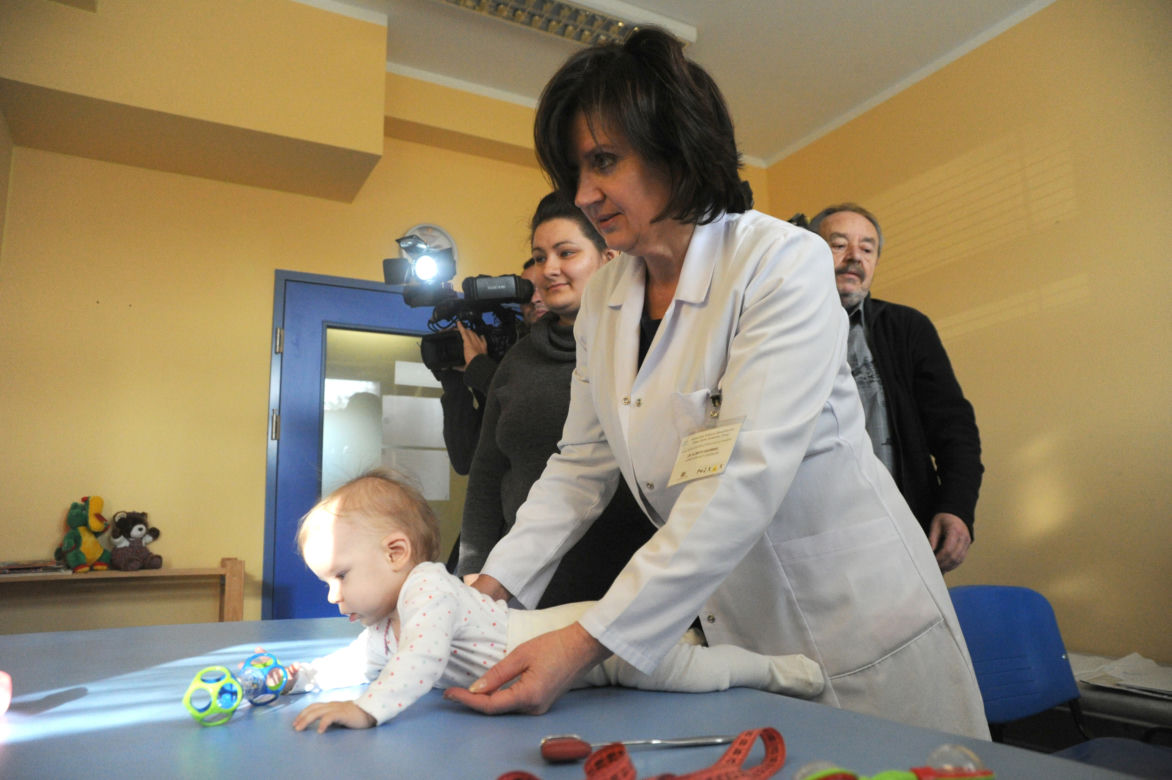 Mała Lilianka kończy roczek