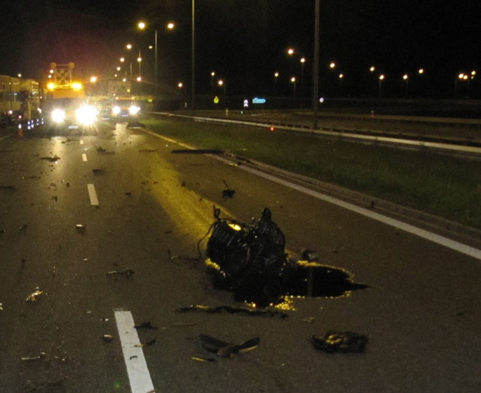 Śmiertelny wypadek na A1 pod Włocławkiem [ZDJĘCIA]