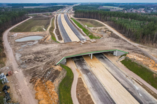 Budowa autostrady A2 Kałuszyn - Groszki