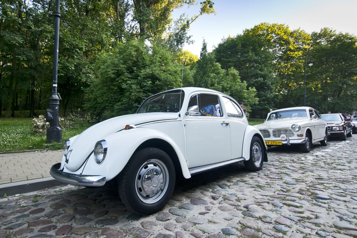 Klasyczne auta na spotkaniu Youngtimer Warsaw