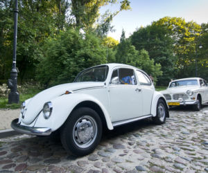 Klasyczne auta na spotkaniu Youngtimer Warsaw