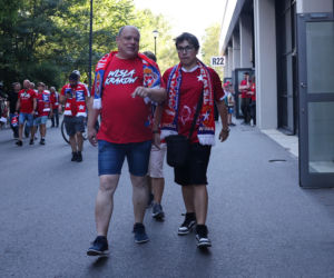 Wisła Kraków - Wieczysta Kraków: Zdjęcia kibiców i zawodników z meczu 6. kolejki PKO BP Ekstraklasy