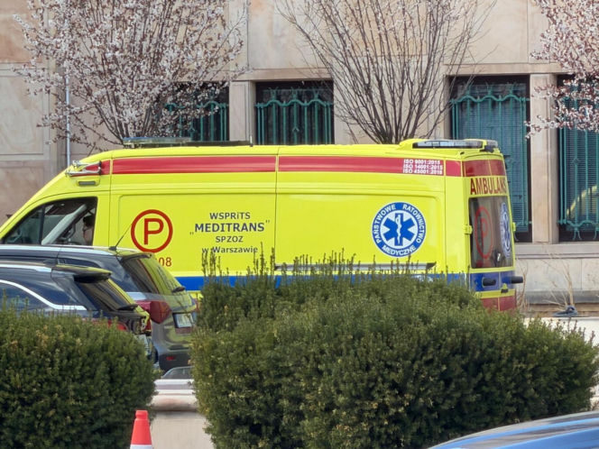 Śmierć w Ministerstwie Finansów w Warszawie. Padł strzał