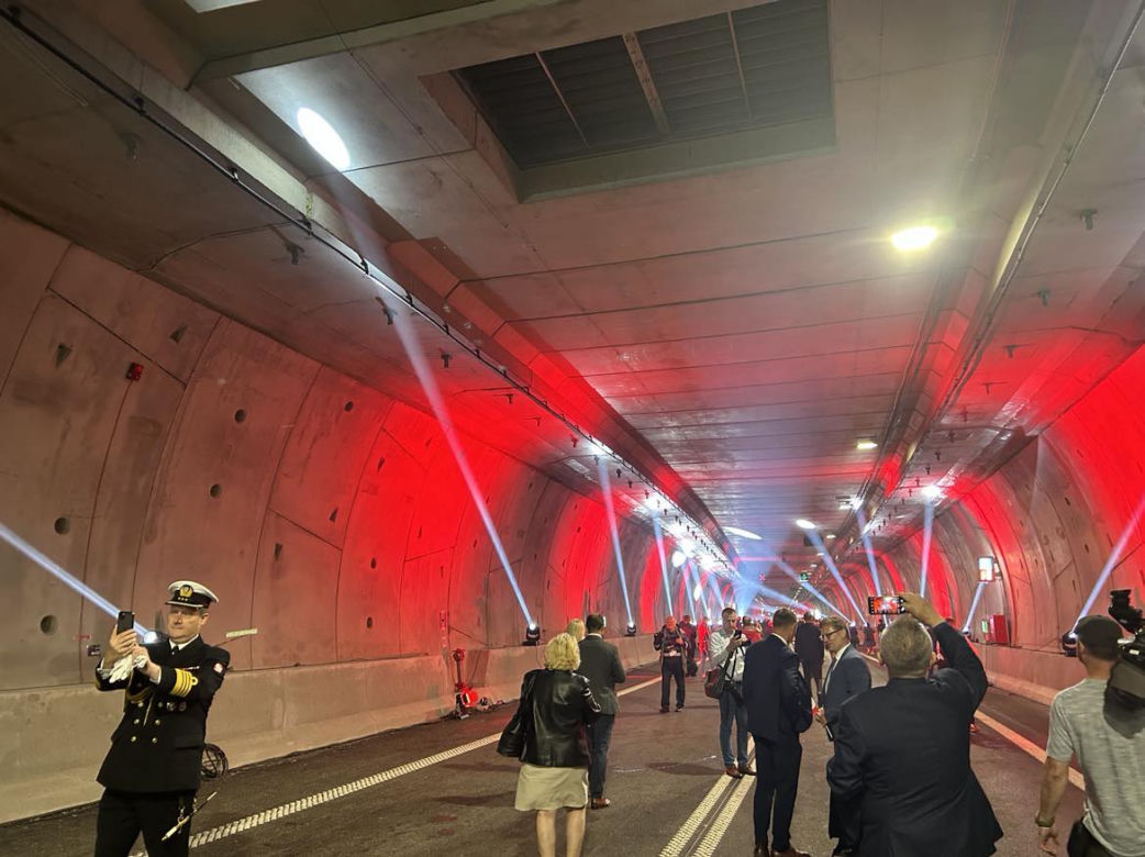 Tunel w Świnoujściu otwarcie